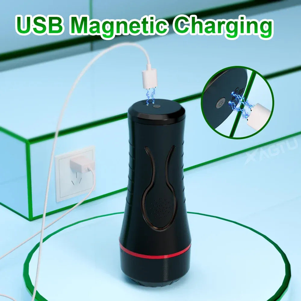 Vibrating Pocket Pussy for Men - Endurance Masturbator