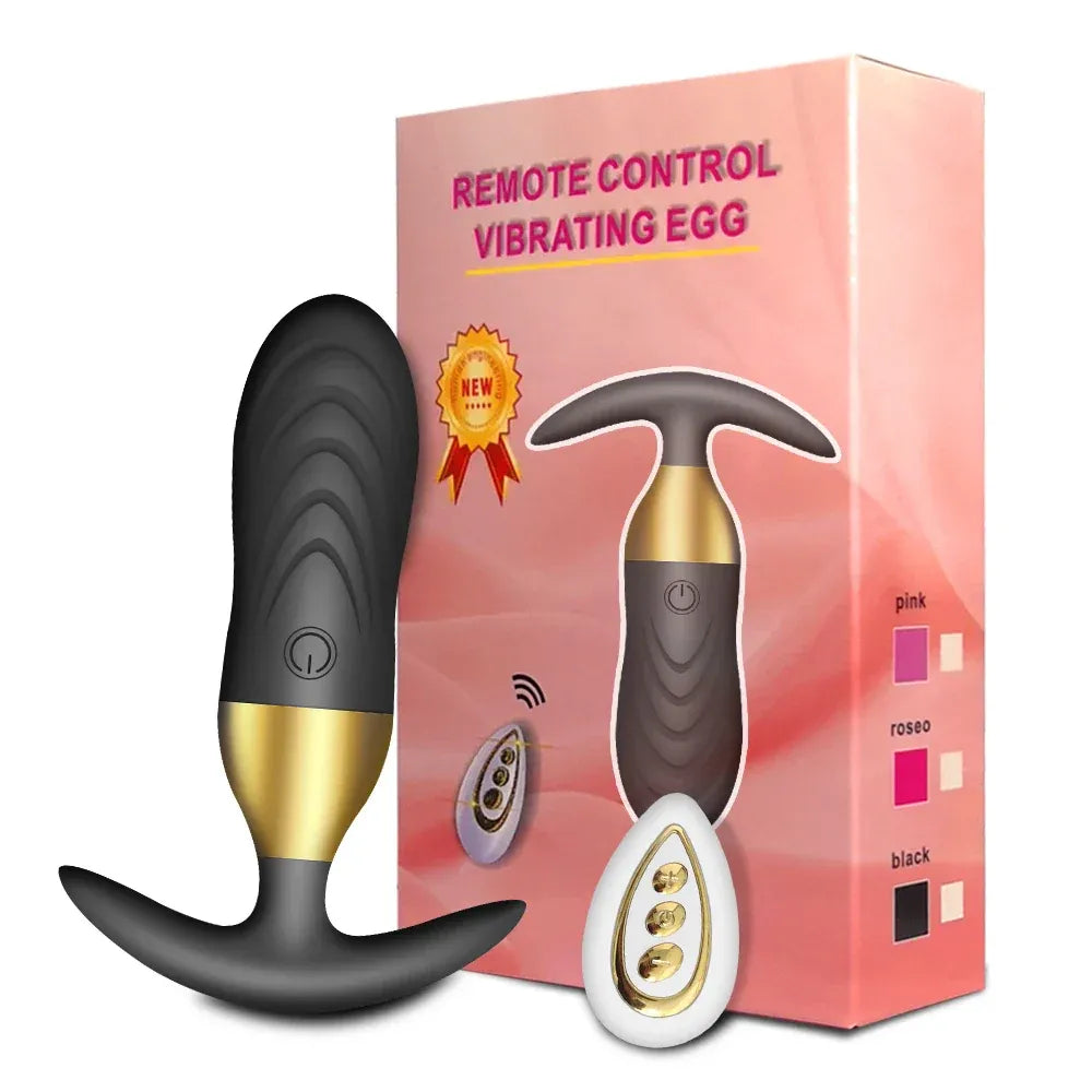 Wireless Anal Plug for Couples - Removable Stimulator