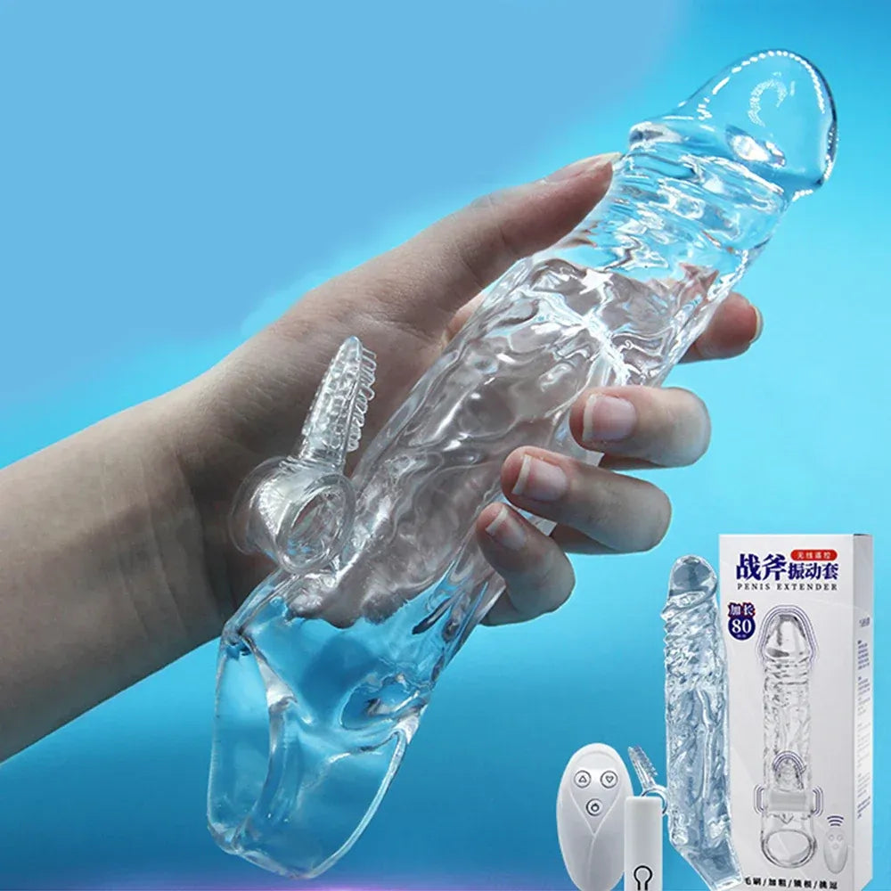 Wireless Penis Enlargement Sleeve With Remote Control