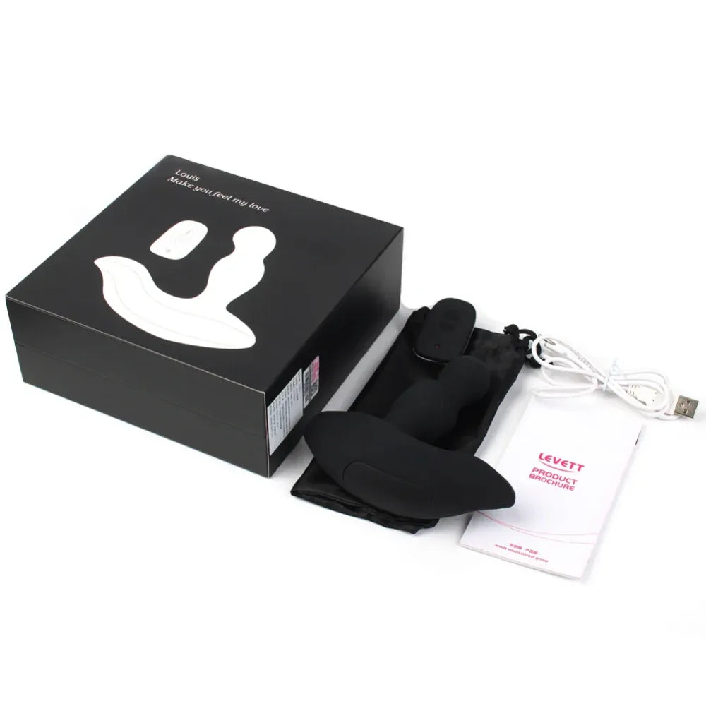 Wireless Prostate Massager For Men Silicone Anal Plug