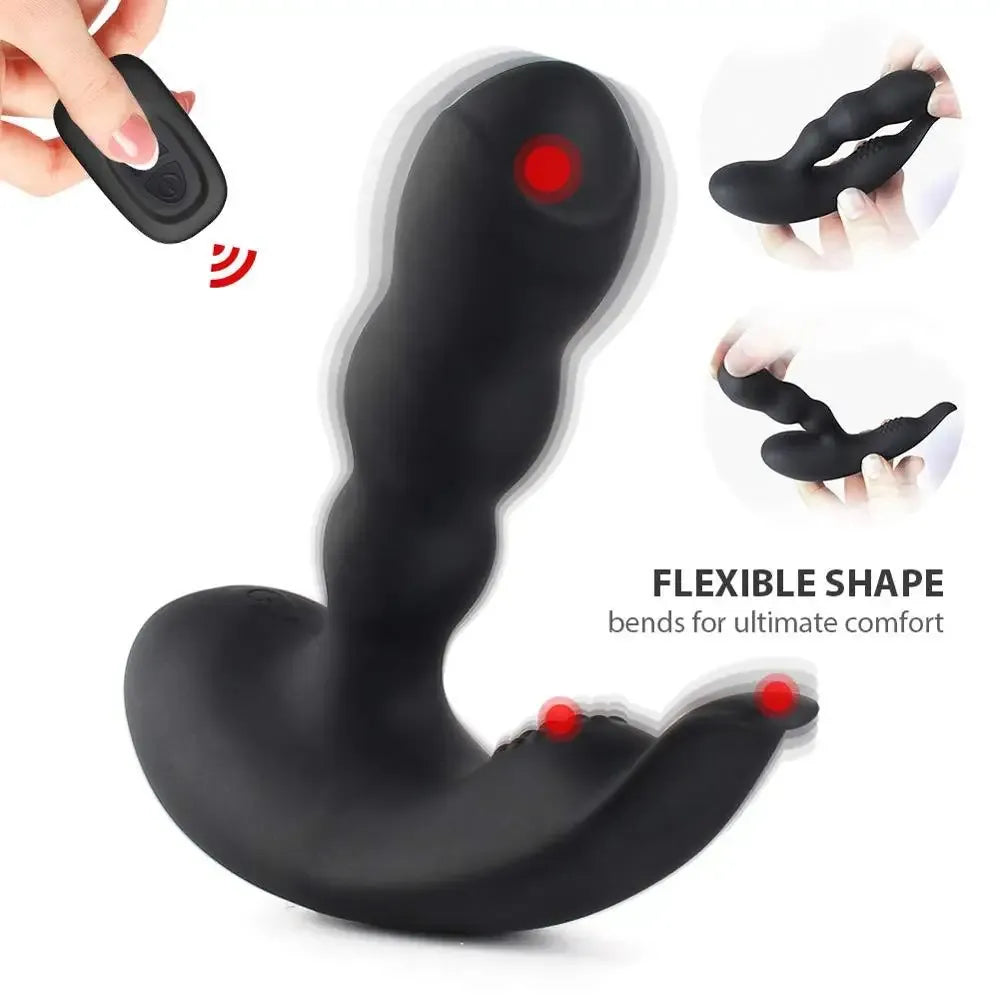 Wireless Prostate Massager For Men Vibrating Butt Plug