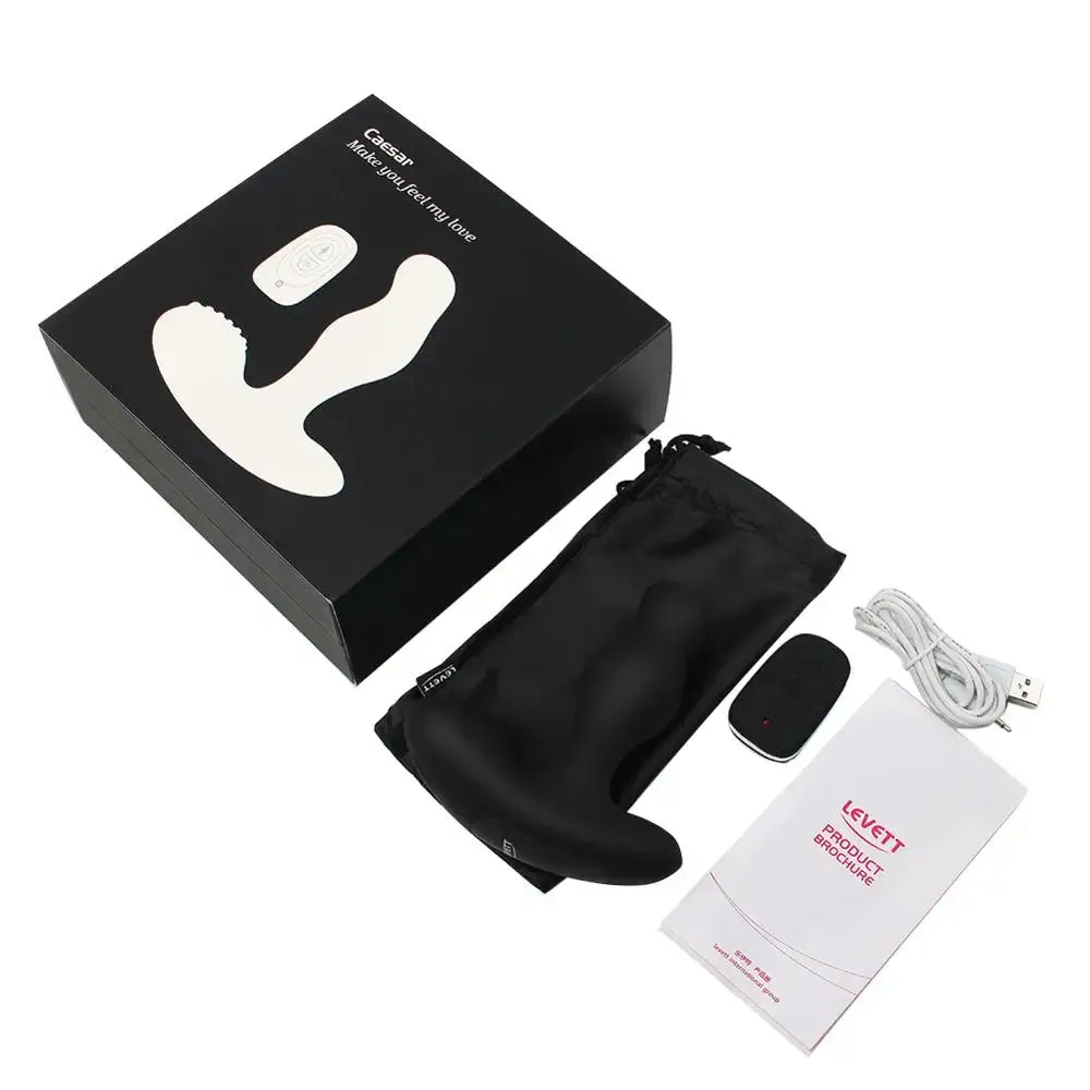 Wireless Prostate Vibrator For Men Remote Control Anal Plug